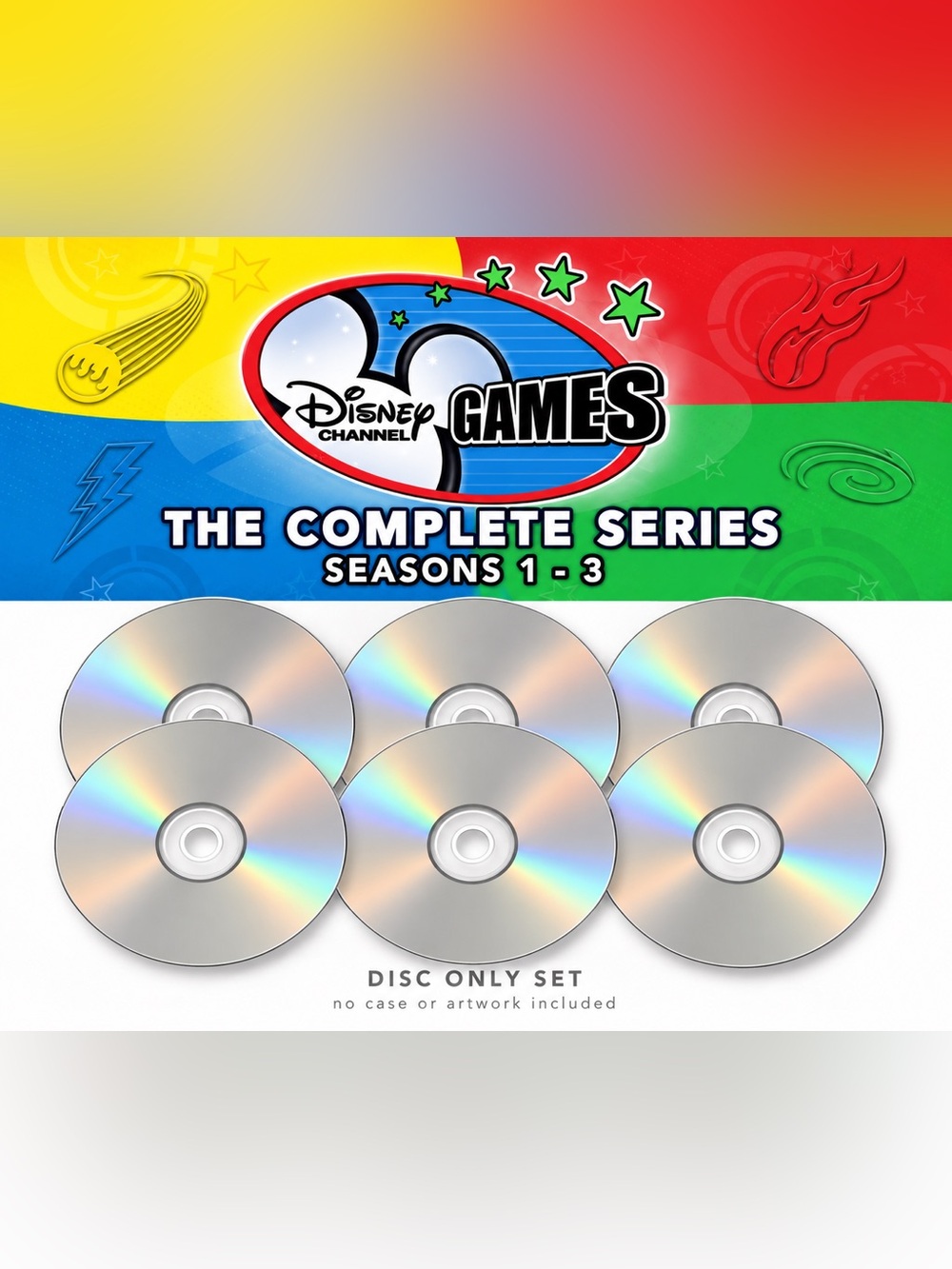 Disney Channel Games Seasons 1, 2 & 3 DVD Made on Demand